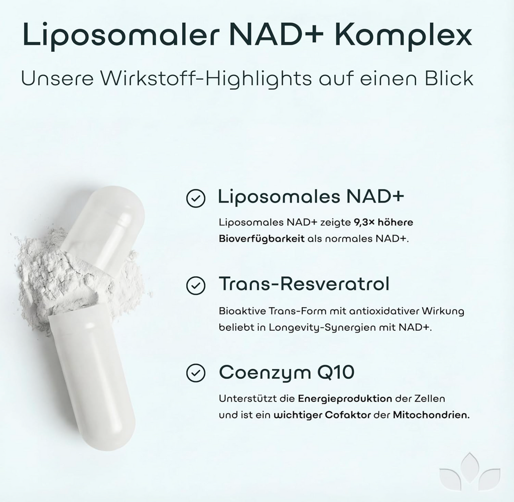 Premium NAD+ 1200MG Komplex