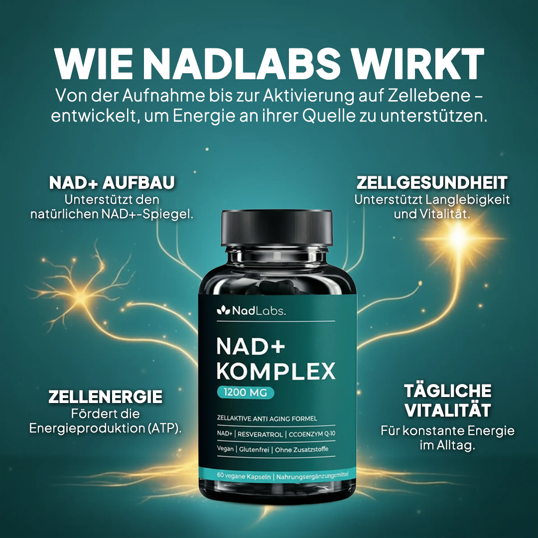 Premium NAD+ 1200MG Komplex